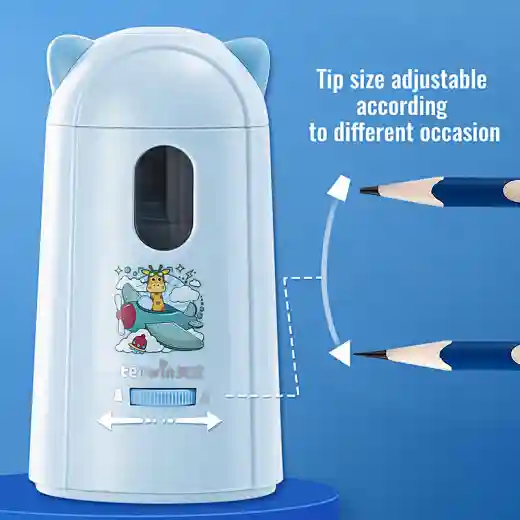 pencil holder with pencil sharpener